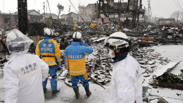 Japan earthquake death toll rises to 161