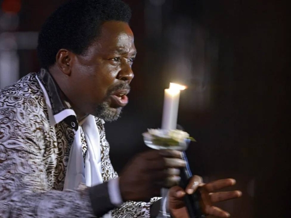 TB Joshua founded the hugely popular Synagogue Church of all Nations