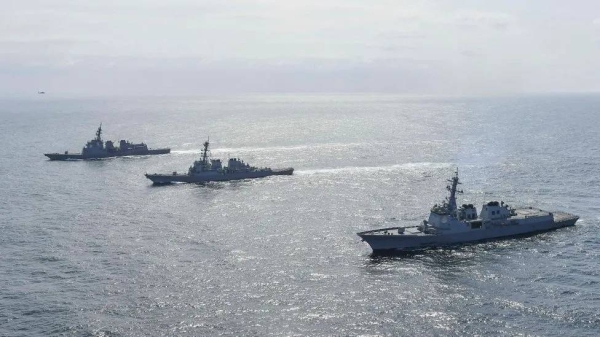 Wenheng Zhao passed on information about US navy drills in the Indo-Pacific