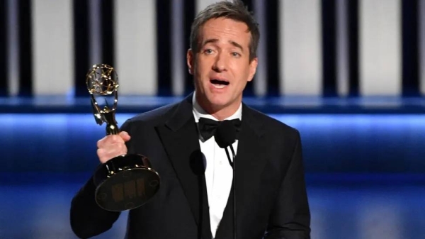 Matthew Macfadyen said it was a 'great honor' to be named best supporting actor for his role in Succession