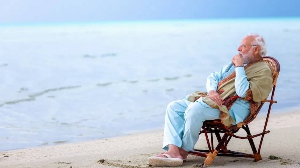 Narendra Modi shared several photos from his Lakshadweep trip earlier this month