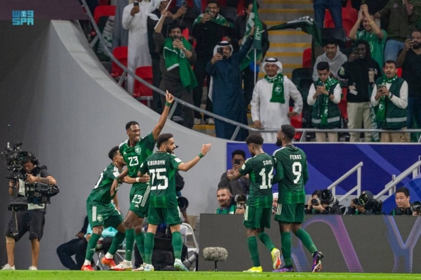 Saudi Arabia cruised to a decisive 2-0 victory against a tenacious but ultimately outplayed Kyrgyz Republic in their AFC Asian Cup Qatar 2023 encounter at Ahmed Bin Ali Stadium on Sunday.