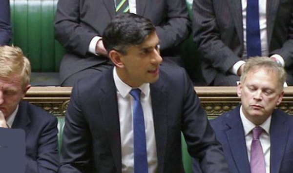 UK Prime Minister Rishi Sunak, while updating Parliament on the latest US-UK strikes on Houthi targets in Yemen, said they took 