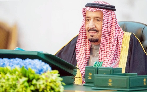 Custodian of Two Holy Mosques King Salman chairs the Cabinet meeting in Riyadh on Thursday.