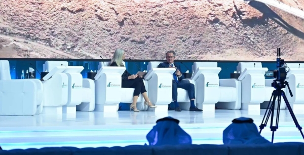 David Henry, CEO of the Prince Mohammed bin Salman Non-profit City, addressing the Real Estate Future Forum in Riyadh.