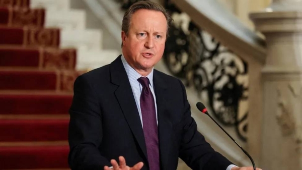 UK Foreign Secretary David Cameron