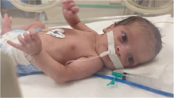 The mother of this newborn baby did not live long enough to name her