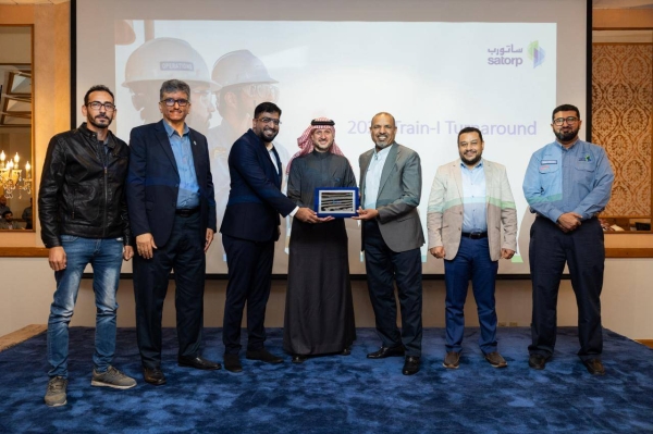 Alfanar Engineering Services awarded at Saudi Aramco Total Refining and Petrochemical Company ceremony