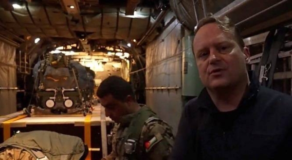 Four tons of supplies including medicines, food and fuel were delivered into the strip on a Jordanian Air Force plane on Wednesday.