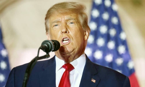 Former US president Donald Trump.