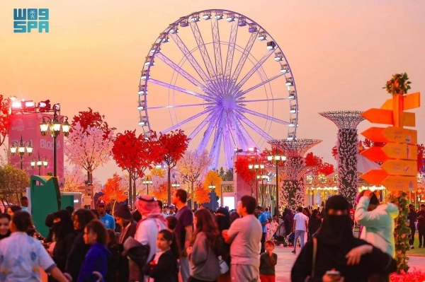 The Riyadh Season, one of the largest entertainment festivals in the world, which started last October, had surpassed its target of 12 million before reaching the halfway point early last month