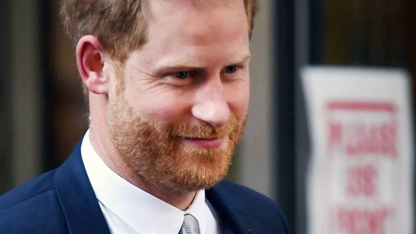 An image showing a close up shot of Prince Harry. — courtesy EPA