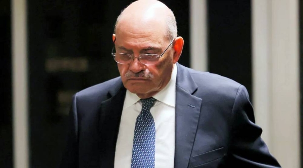 Former CFO Allen Weisselberg leaves the courtroom for a lunch recess during a trial at the New York Supreme Court on Nov. 17, 2022 in New York City. — courtesy Getty Images