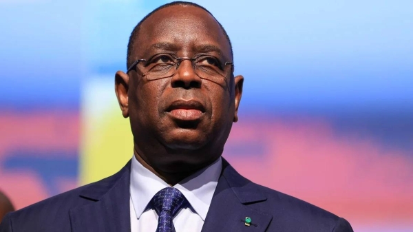 Macky Sall, Senegal's president, at the Group of 20 investment summit in Berlin, Germany, on Nov. 20, 2023
