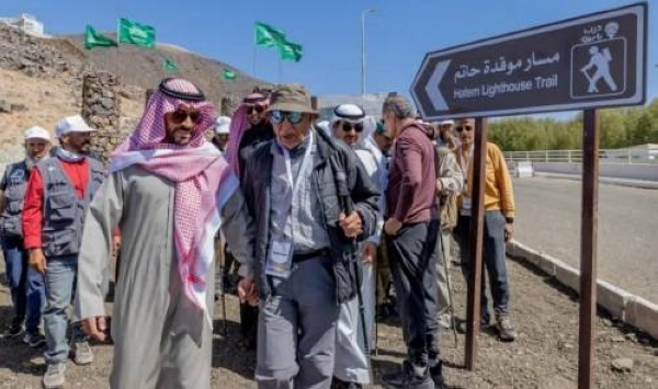 The Deputy Emir of Hail Region Prince Faisal Bin Fahd Bin Muqrin has officially inaugurated the region's inaugural hiking trail.