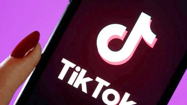 File photo of a hand holding a phone with the TikTok logo. — courtesy Getty Images
