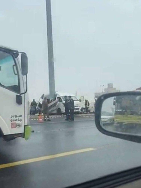 The accident occurred on the Fourth Ring Road in Makkah and the girls involved in the accident are students at the Umm Al-Qura University branch located in Al-Zahir neighborhood.