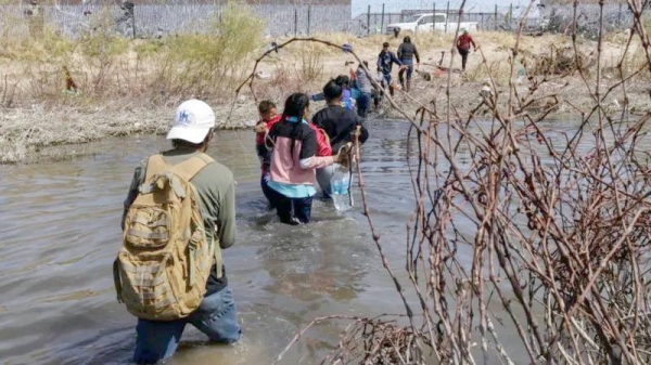 Polls show that Americans are increasingly concerned about immigration and the handling of the US-Mexico border. — Getty Images