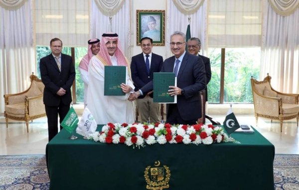 The Saudi Fund for Development (SFD) CEO Sultan Abdulrahman Al-Marshad and the Secretary of the Ministry of Economic Affairs of Pakistan Dr. Kazim Niaz have signed two pivotal development loan agreements totaling $101 million to bolster Pakistan's clean energy sector.