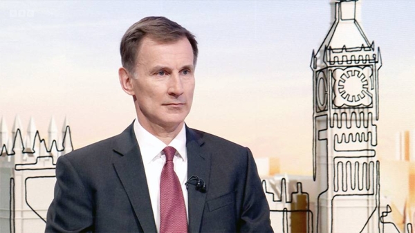 Jeremy Hunt commits in the Laura Kuenssberg show that the triple-lock would be in the Conservatives’ election manifesto.