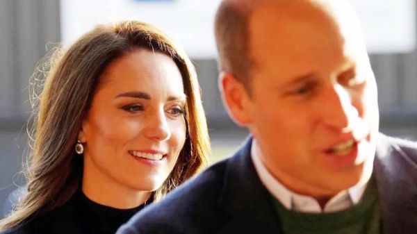 Prince William and Princess Kate during a 2023 visit to the Open Door Charity. — courtesy Reuters