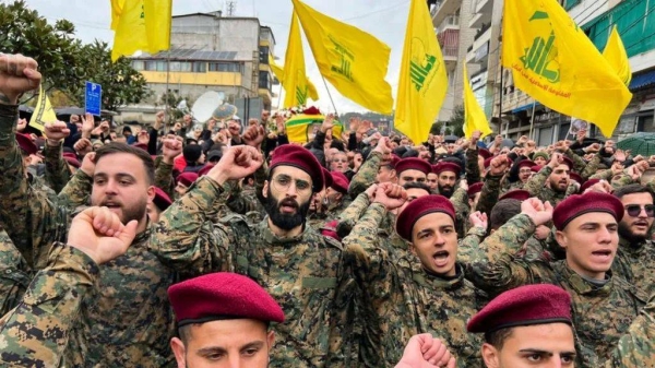 Hezbollah fighters are reported to be among the dead (file image)