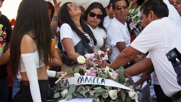 The death of Camila Gómez has caused outrage in Mexico. — courtesy EPA