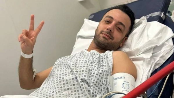 Pouria Zeraati said he was feeling better and recovering