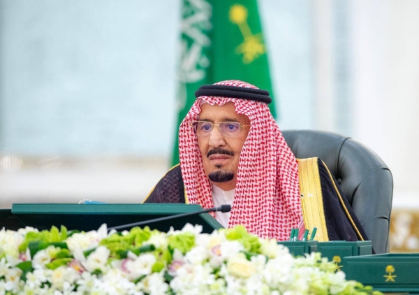 Custodian of the Two Holy Mosques King Salman emphasized the urgent need to stop the assaults on the Palestinian people, ensure safe humanitarian and relief corridors, and end their suffering by enabling them to attain all their legitimate rights, including establishing their independent state and living in peace.