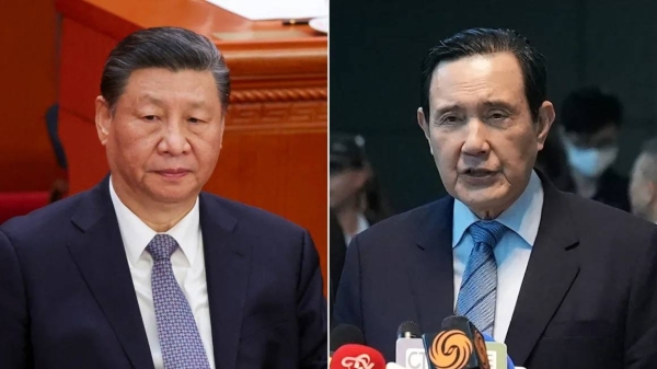 Chinese leader Xi Jinping last met with former Taiwan president Ma Ying-jeou in Singapore in 2015