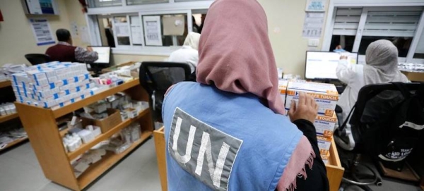 UNRWA teams continue to provide medical care in eight operational health centers and shelters in Gaza. — courtesy UNRWA
