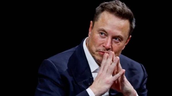 Elon Musk (pictured) has accused Anthony Albanese of censorship