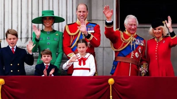 UK royals at the Buckingham Palace June 2023. — courtesy PA Media