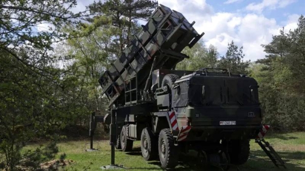 A Patriot missile system used by Germany.  — courtesy Getty Images
