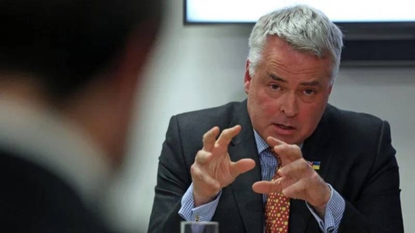 Conservative MP Tim Loughton had sanctions imposed on him in 2021 by China