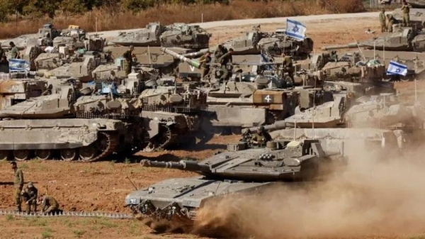 Israel wants to be able to continue fighting Hamas, while the group is seeking a permanent ceasefire (file image)