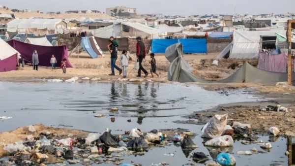 Accumulated sewage is contaminating Gaza's water supply - Rafah, 24 April 2024