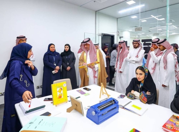 The Libraries Commission CEO Dr. Abdulrahman Al-Asim attends the opening ceremony of Saudi Arabia’s first Culture House at the Dammam Public Library.
