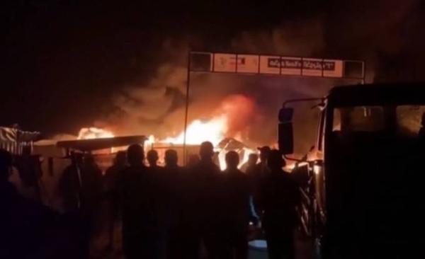 Footage obtained by CNN showed the camp in flames, with scores of men, women and children frantically trying to find cover from the nighttime assault.