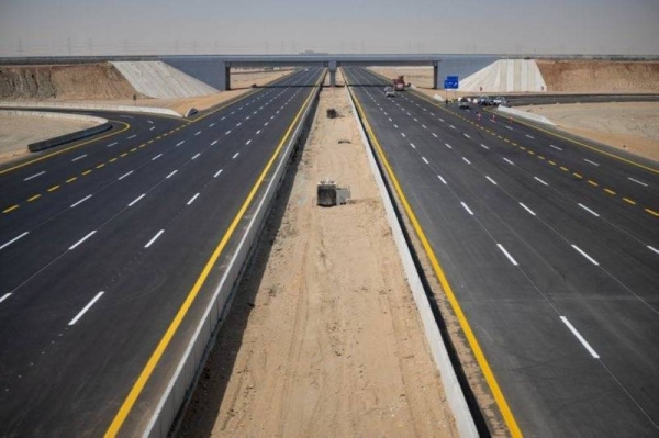 The Second Ring Road in Jeddah, which was implemented at a total cost of SR660 million, has four lanes in each direction, and includes five intersections and 11 bridges, in addition to 50 crossings.
