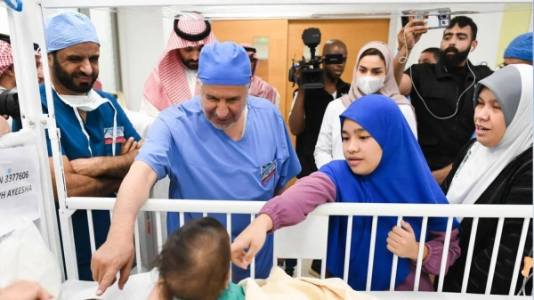 Saudi medical team separates Filipino conjoined twins in 7-hour operation
