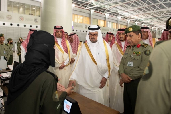 Makkah deputy emir inspects Hajj terminals at Jeddah airport