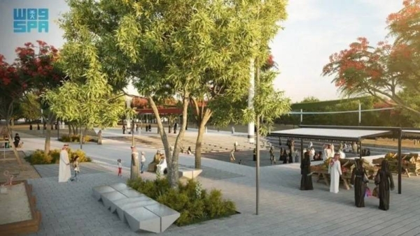 The Green Riyadh project announced the start of construction work of three major parks in the capital city of Riyadh, with an area exceeding 550,000 square meters, in the neighborhoods of Al-Munsiyah, Rimal and Al-Qadisiyah