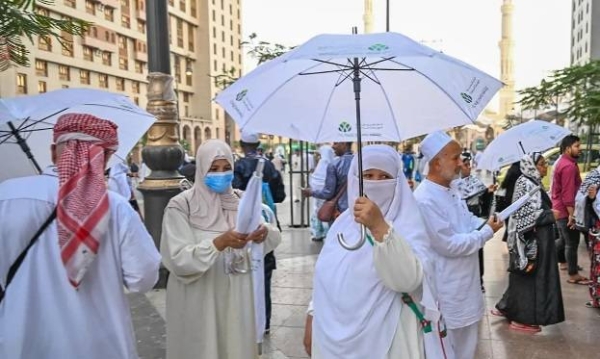 The National Center for Meteorology (NCM) announced that the weather in the holy sites for this year’s Hajj season will vary from hot to very hot, with temperatures ranging between 45 and 48 degrees Celsius.