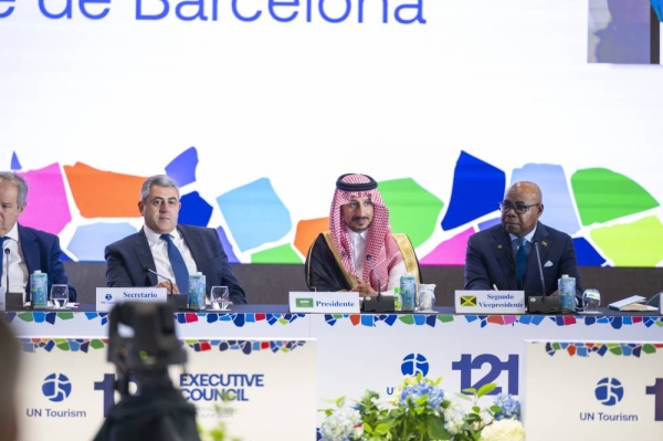 Saudi Tourism Minister chairs 121st UNWTO Executive Council meeting in Barcelona