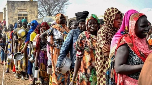 More than nine million people have left their homes in Sudan during the civil war