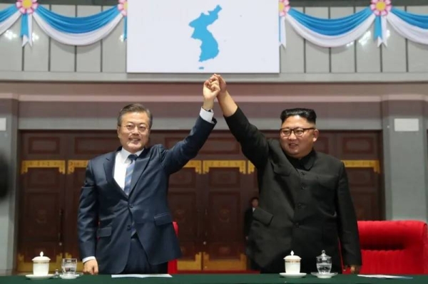 The leaders of North Korea and South Korea last met in 2018