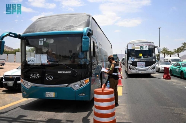 Pilgrims continue to arrive in Madinah after completing Hajj