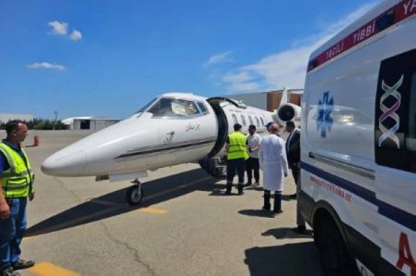 Saudi air ambulance evacuates injured citizen from Baku