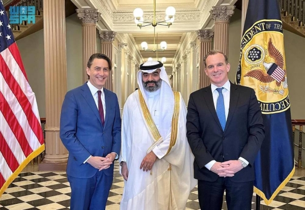 Saudi communications minister meets White House officials to boost space and digital tech collaboration